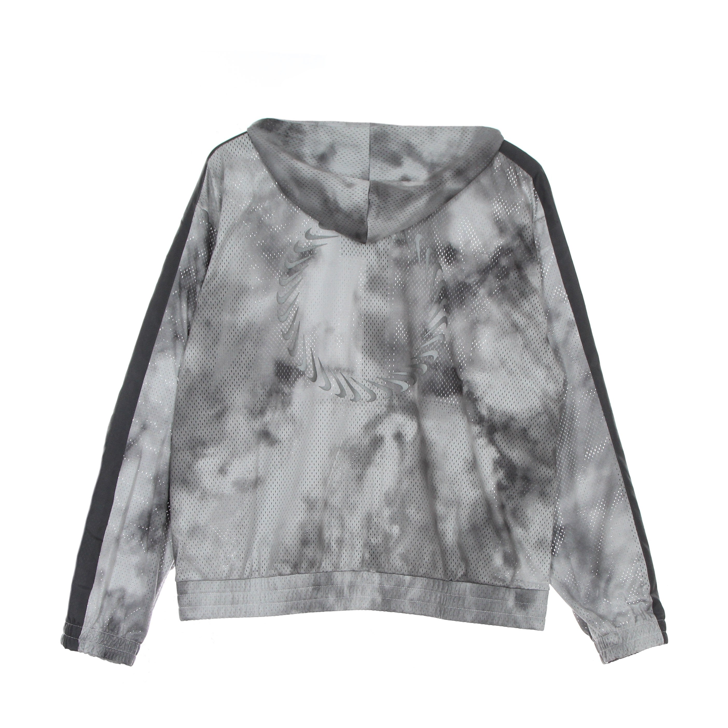 Nike, Giacca Tuta Cappuccio Donna Sportswear Icon Clash Jacket Mesh All Over Print, 