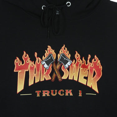 Thrasher, Felpa Cappuccio Uomo Truck 1 Hood, 