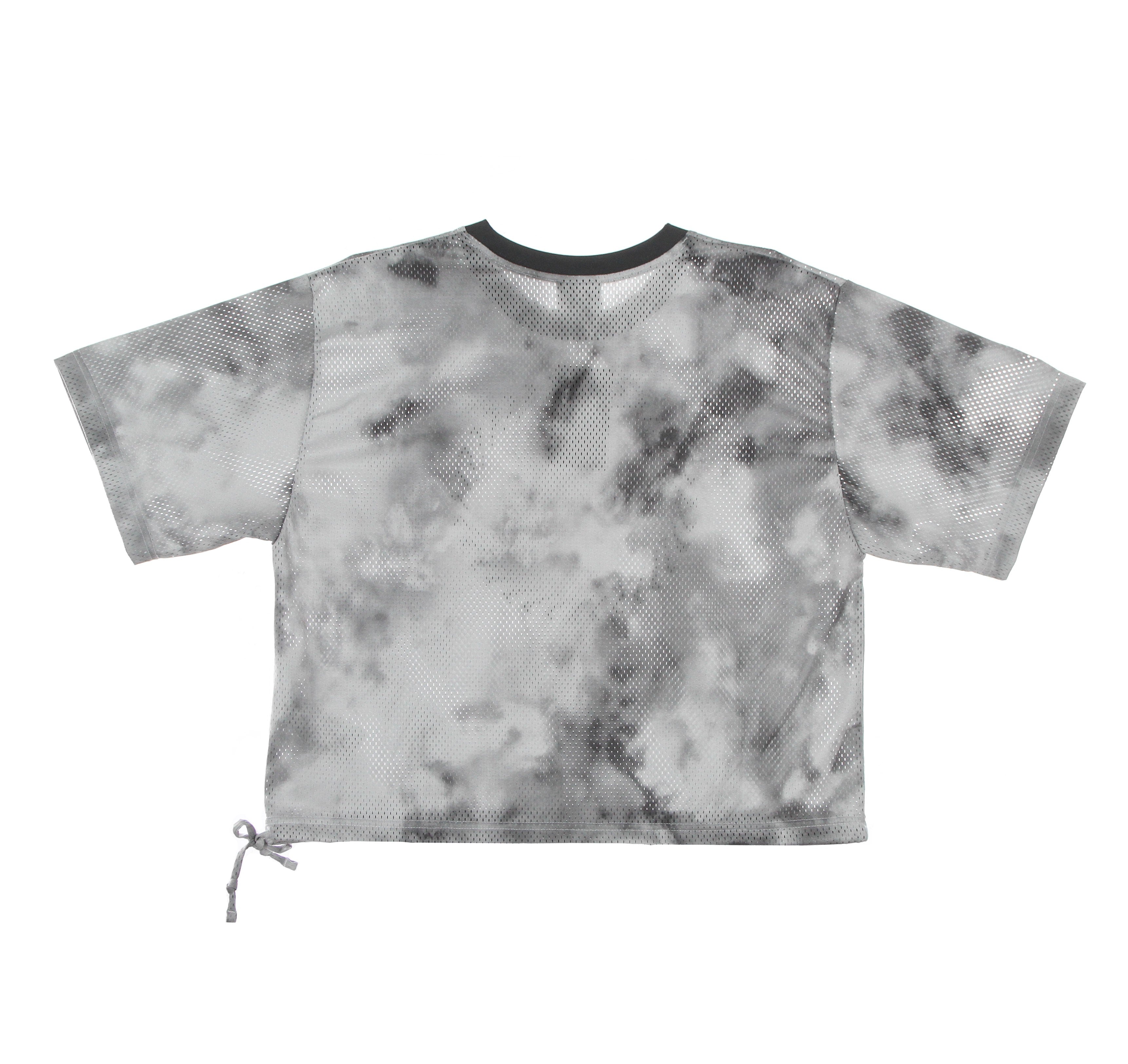 Nike, Maglietta Donna W Sportswear Icon Clash Ss Top Mesh Allover Print, 