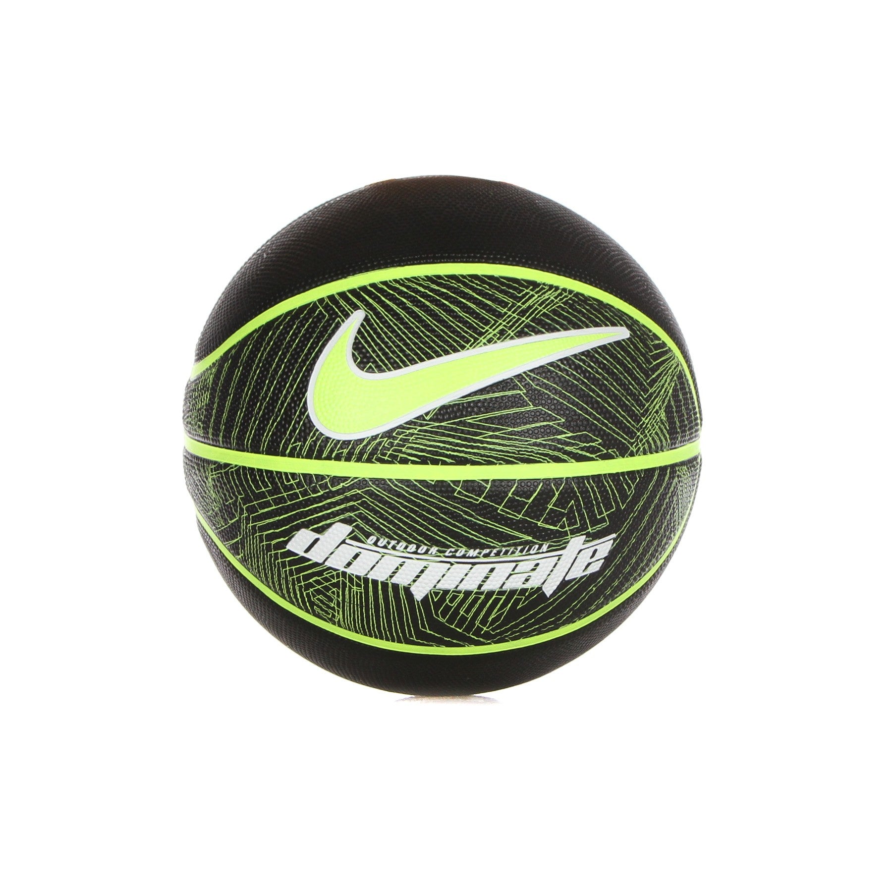 Nike Nba, Pallone Uomo Dominate Size 7, Black/volt