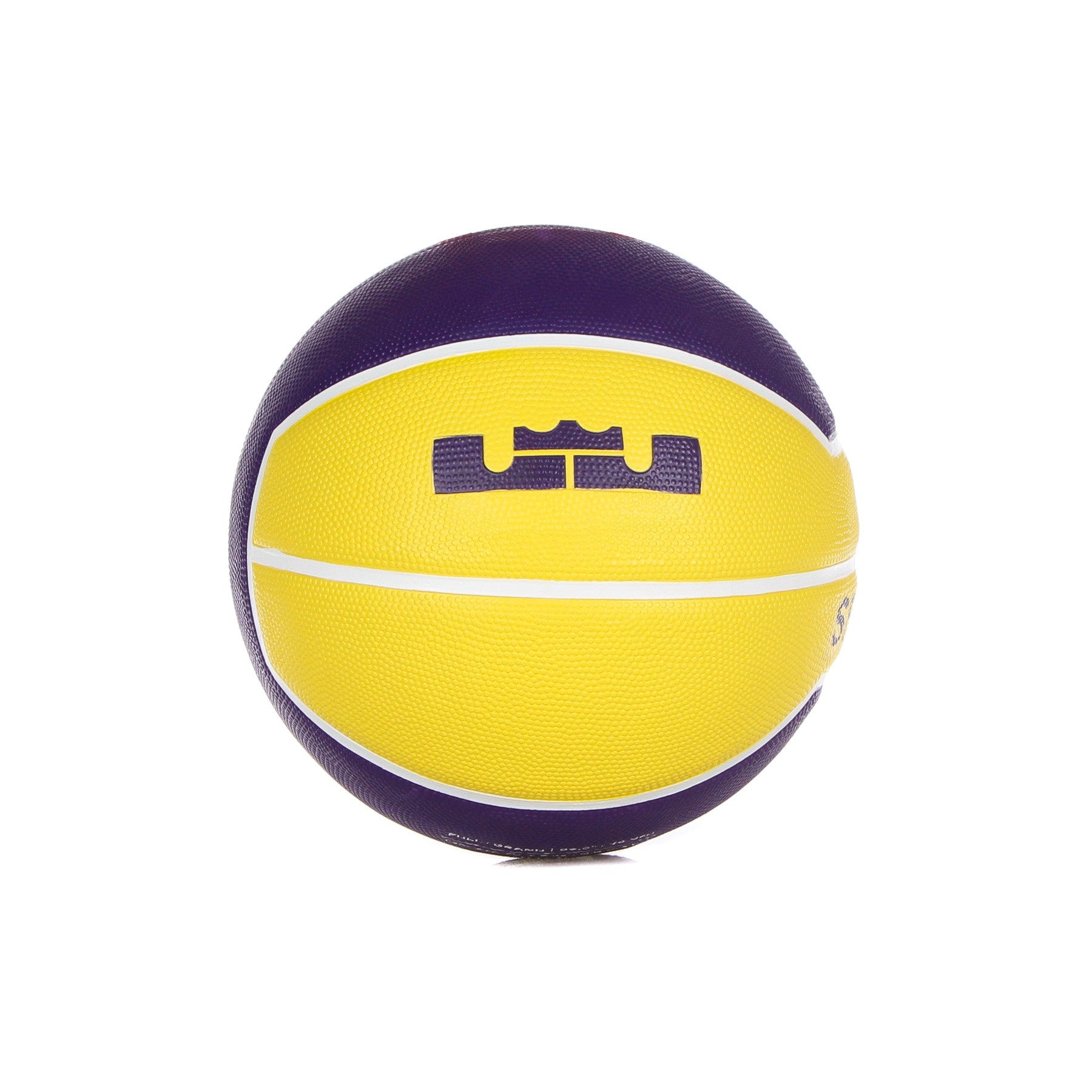 Nike Nba, Pallone Uomo Playground Lebron Size 7, Amarillo/white/field Purple