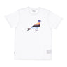 Staple, Maglietta Uomo Sunset Pigeon Tee, White