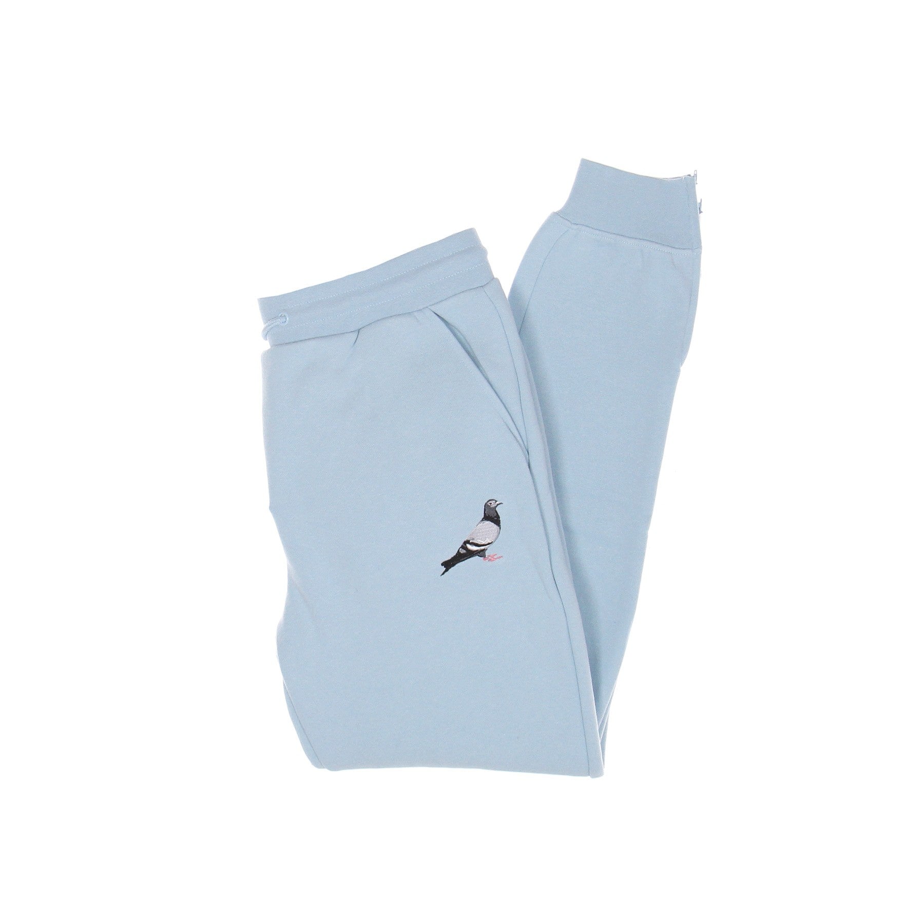 Pantalone Tuta Felpato Uomo Pigeon Logo Sweatpant Sky Blue
