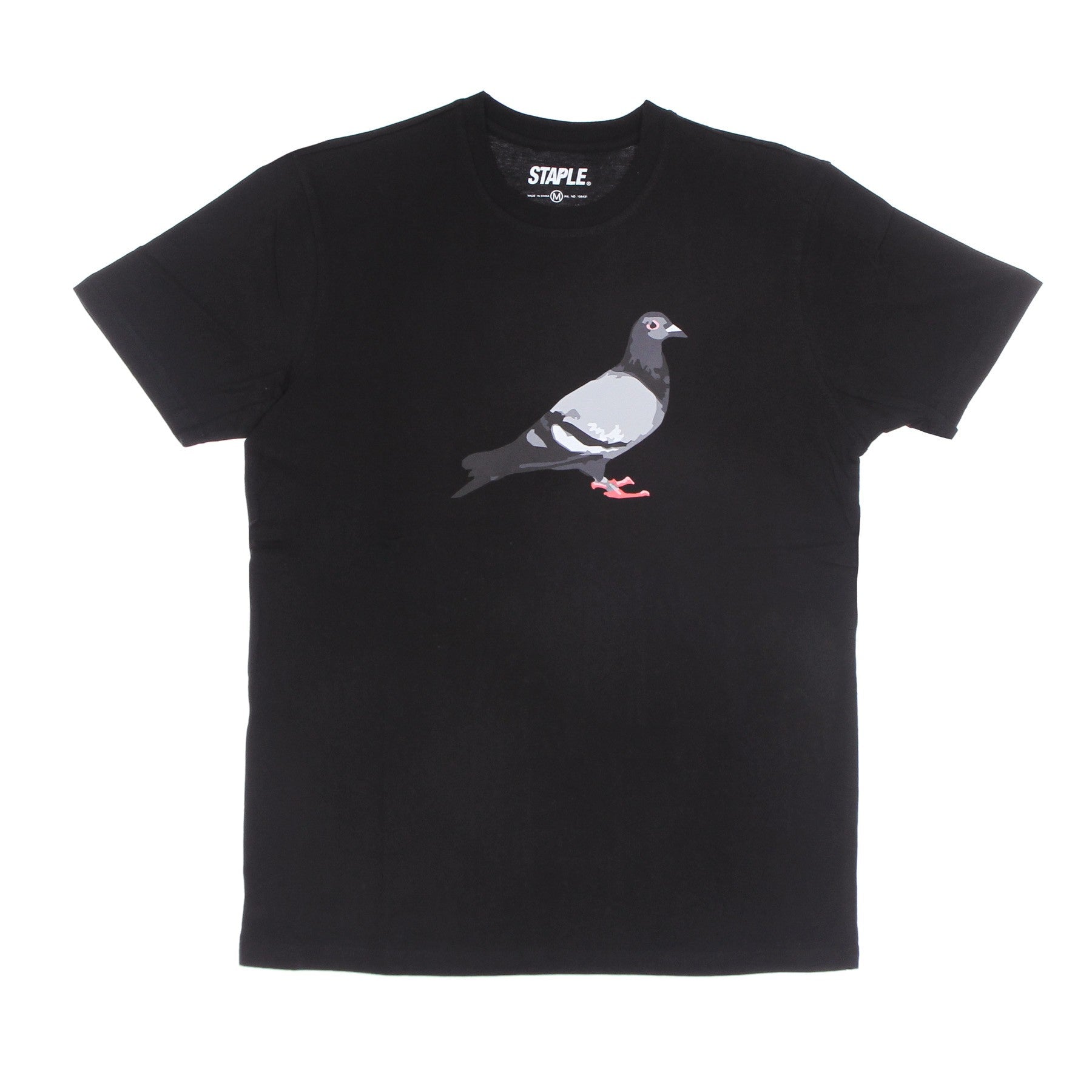 Maglietta Uomo Pigeon Logo Tee Black