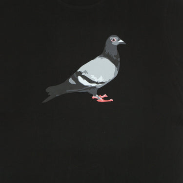 Maglietta Uomo Pigeon Logo Tee Black
