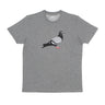 Staple, Maglietta Uomo Pigeon Logo Tee, Heather Grey
