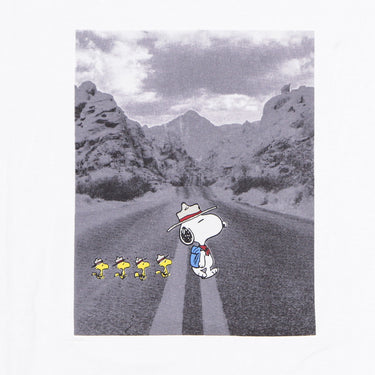 Maglietta Uomo Peanuts Adventure Off White