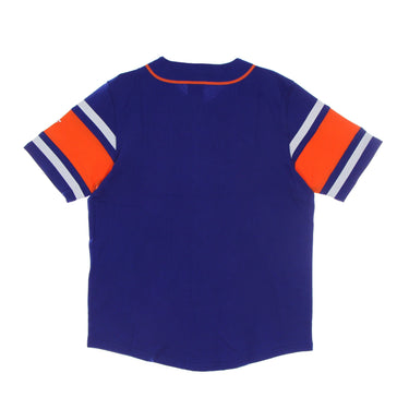 Casacca Baseball Uomo Mlb Franchise Cotton Supporters Jersey Neymet Royal Blue