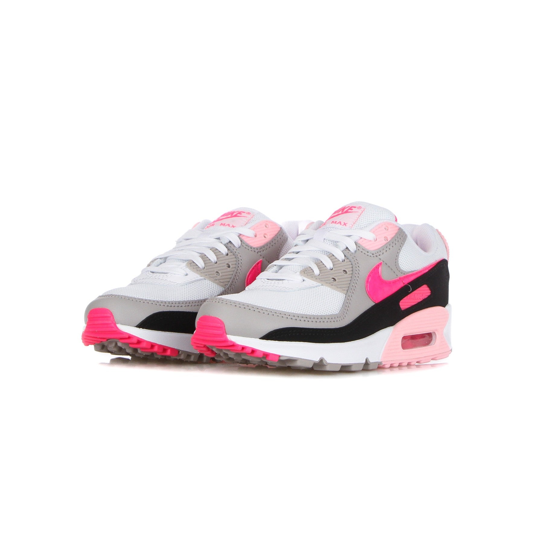 Wmns Air Max 90 White/hyper Pink/black/college Gray Women's Low Shoe