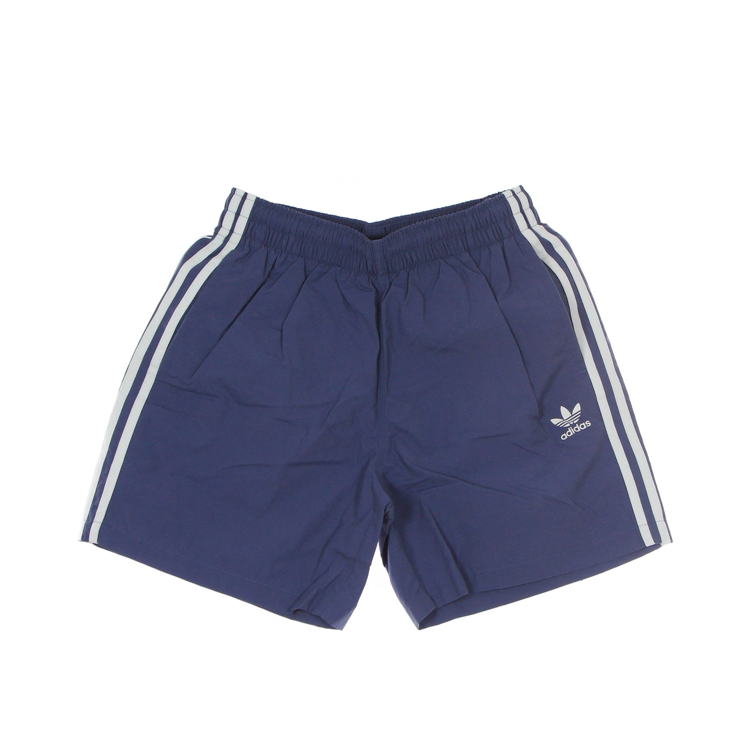 Adidas, Costume Pantaloncino Uomo 3 Stripes Swimshort, Crew Blue