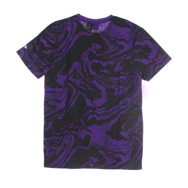 Maglietta Uomo Nba Oil Slick All Over Print Tee Loslak True Purple/black