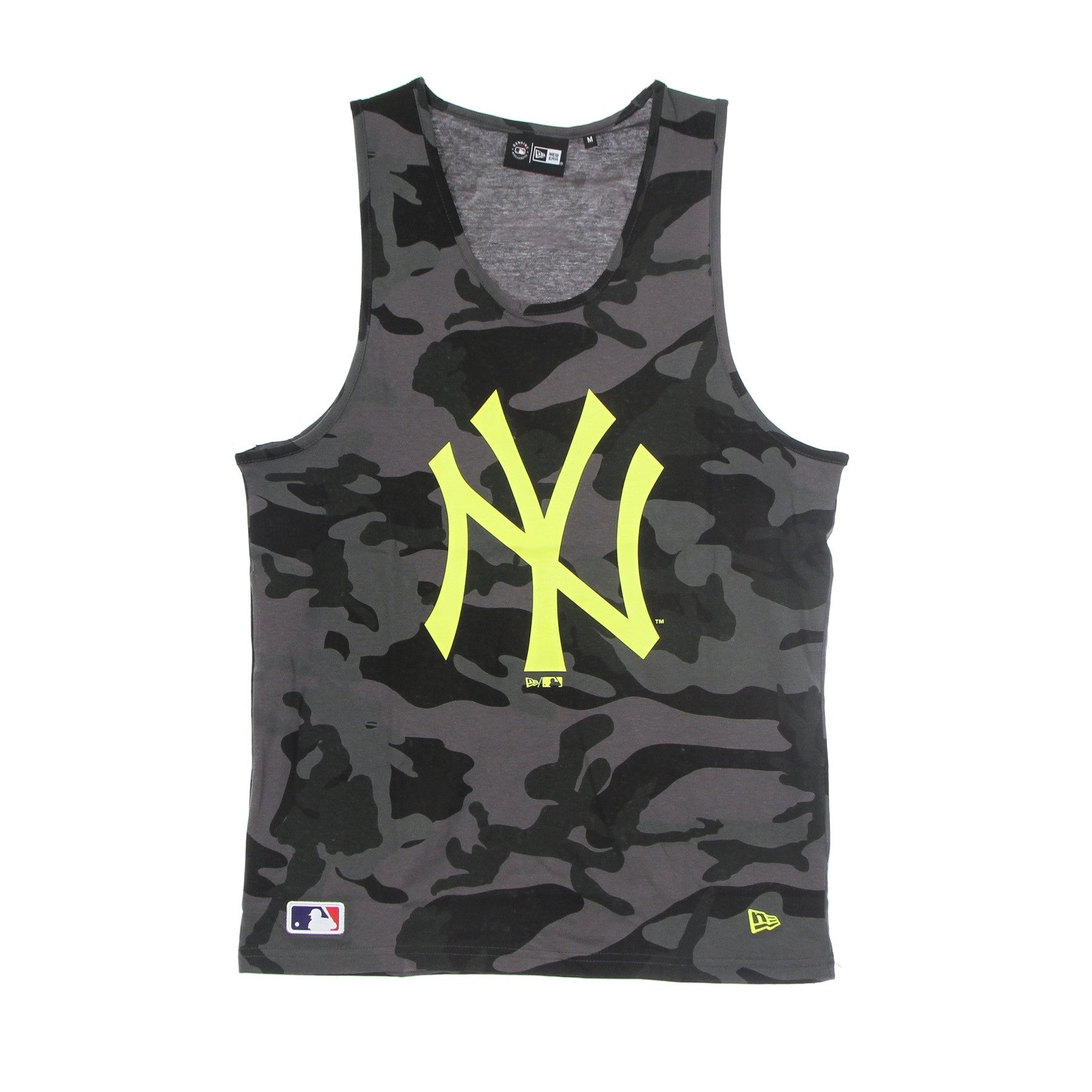 New Era, Canotta Uomo Mlb Neon Camo Tank Neyyan, 