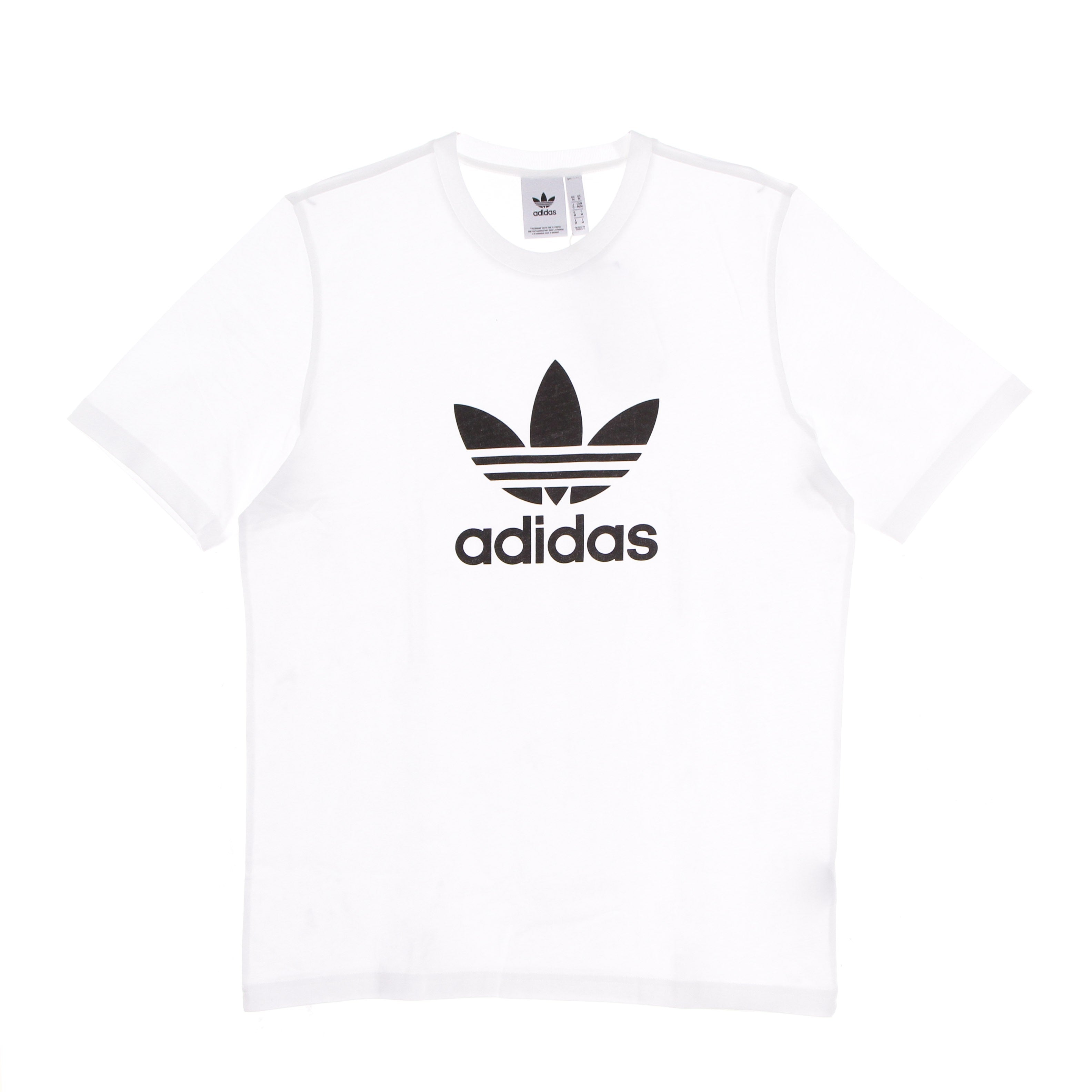 Adidas, Maglietta Uomo Trefoil T-shirt, White/black