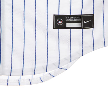 Nike Mlb, Casacca Baseball Uomo Mlb Official Replica  Jersey Chicub Home, White/bright Royal
