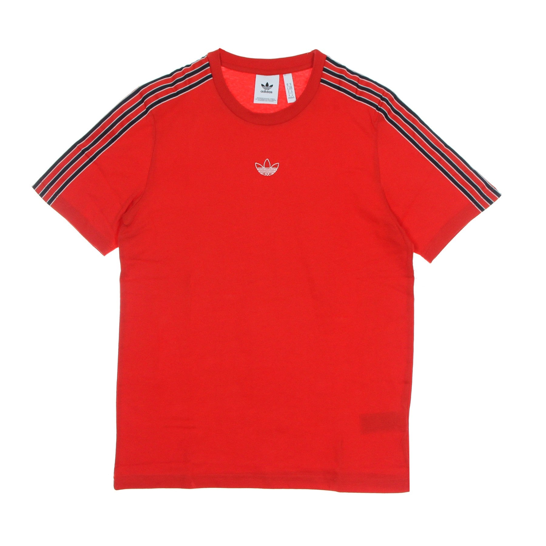 Adidas, Maglietta Uomo Sport 3 Stripes T-shirt, Vivid Red