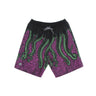 Octopus, Costume Bermuda Uomo Fingerz Boardshorts, Black