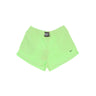 Nike, Pantaloncino Donna Sportswear Wash Short High Rise, Ghost Green/black