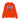 Felpa Cappuccio Uomo Mlb Team Lettering Club Pullover Hoodie Neymet Team Orange