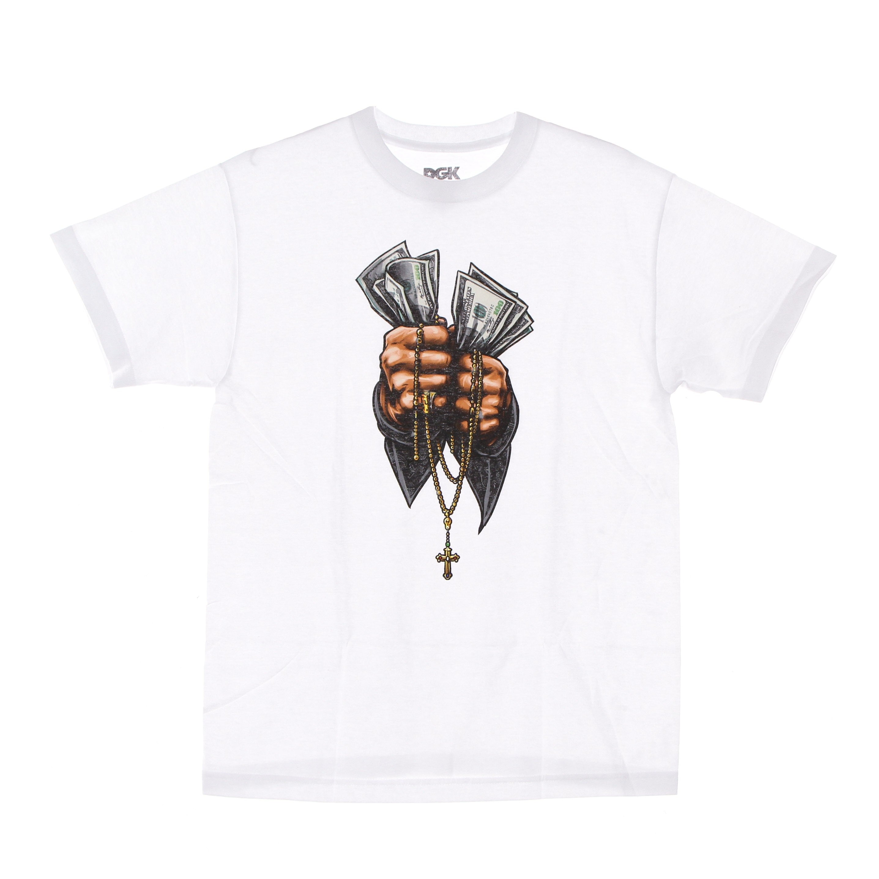 Dgk, Maglietta Uomo Faith Tee, White
