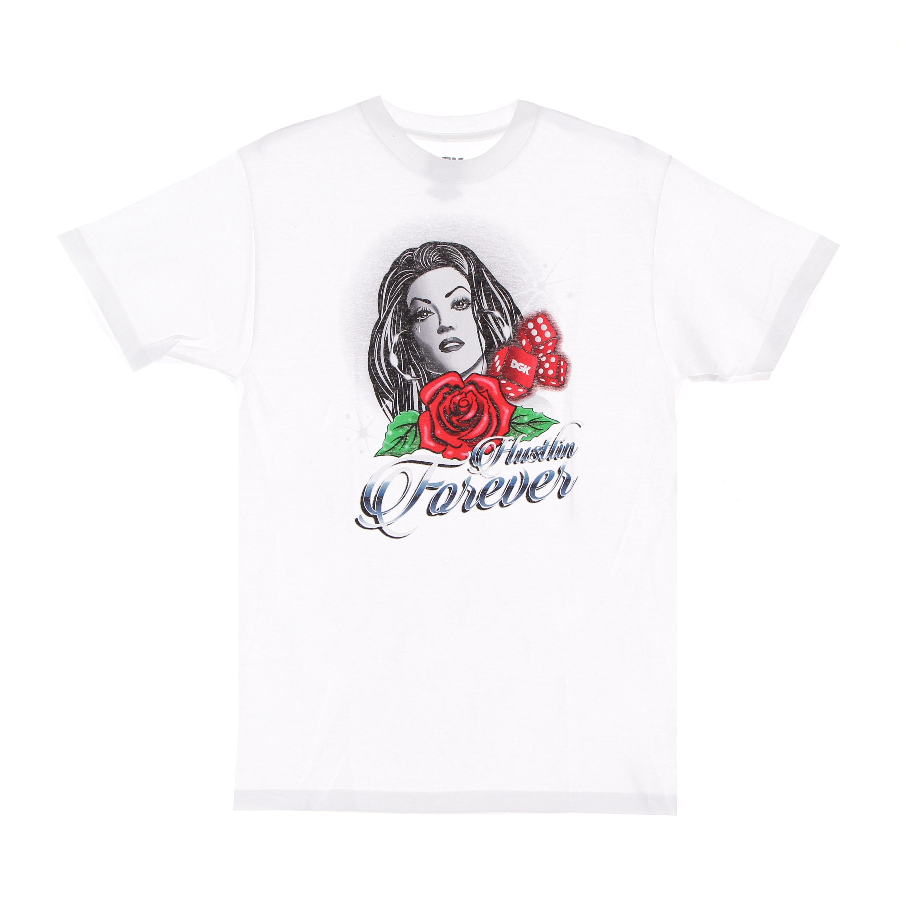 Dgk, Maglietta Uomo Lyin' Eyes Tee, White