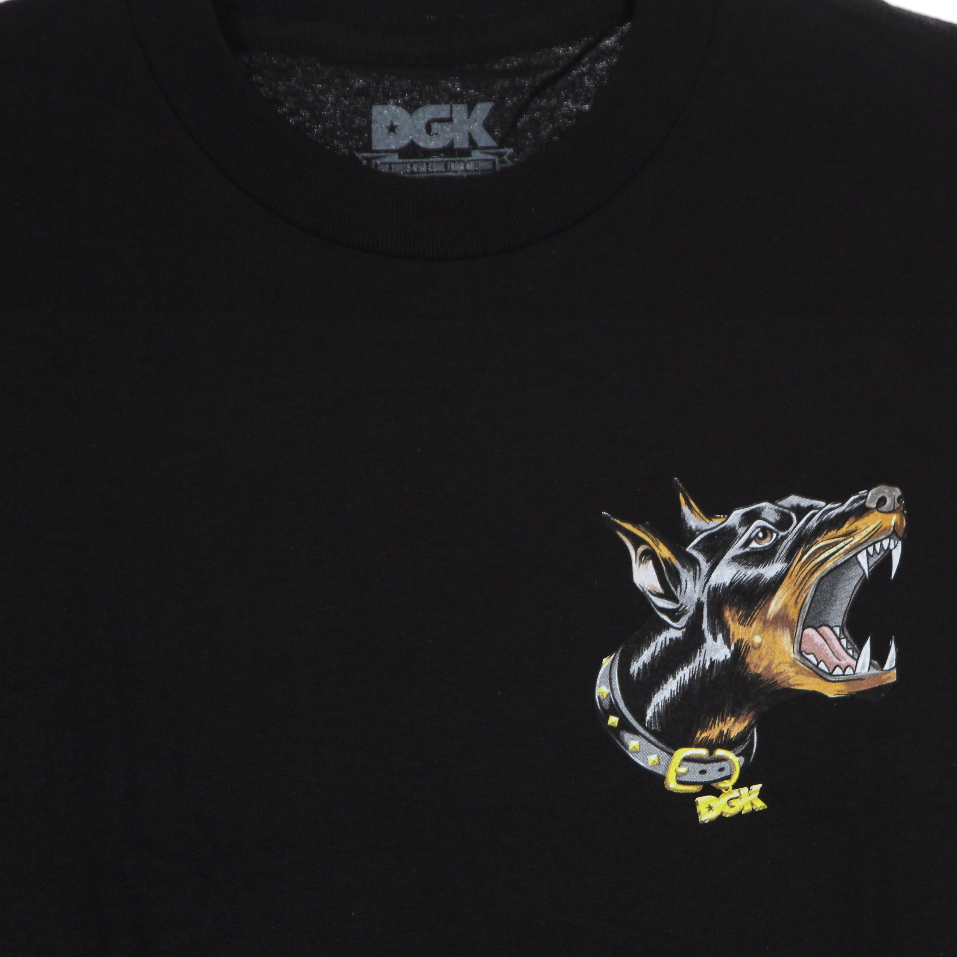 Herren Beware Tee Schwarzes T-Shirt