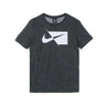 Nike, Maglietta Ragazzo Dry-fit Hybrid Short Sleeve Top, Black/white