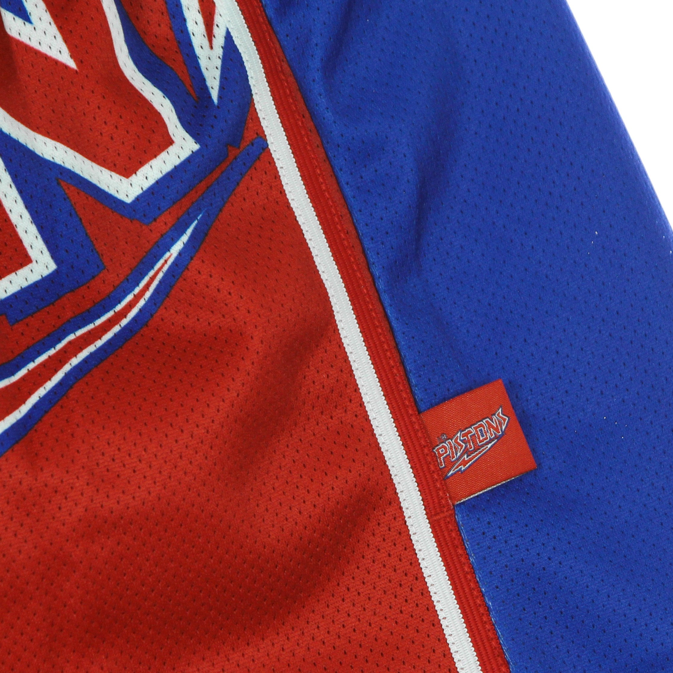 Mitchell & Ness, Pantaloncino Tipo Basket Uomo Nba Big Face Blown Out Fashion Short Hardwood Classics Detpis, 