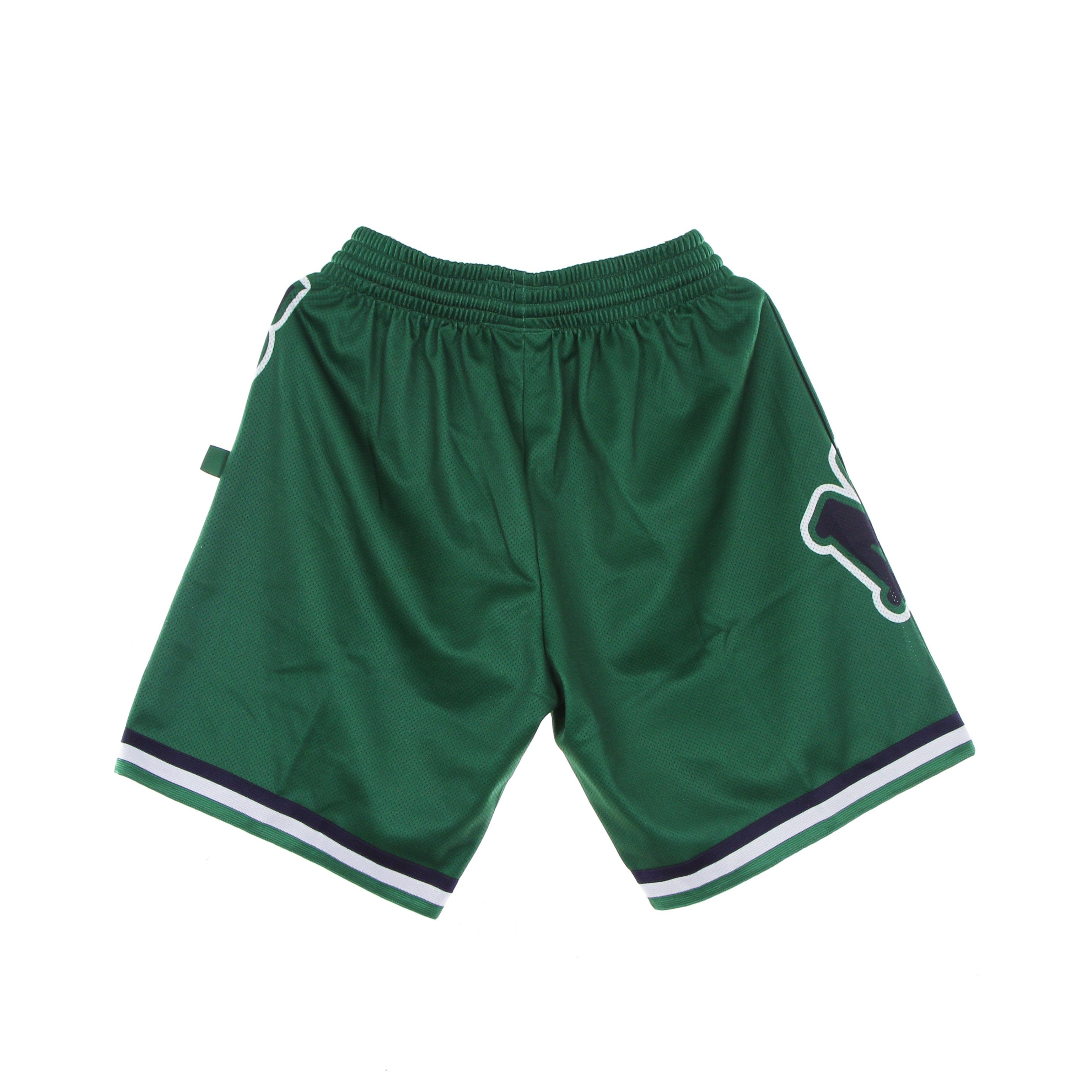 Mitchell & Ness, Pantaloncino Tipo Basket Uomo Nba Big Face Blown Out Fashion Short Hardwood Classics Dalmav, 