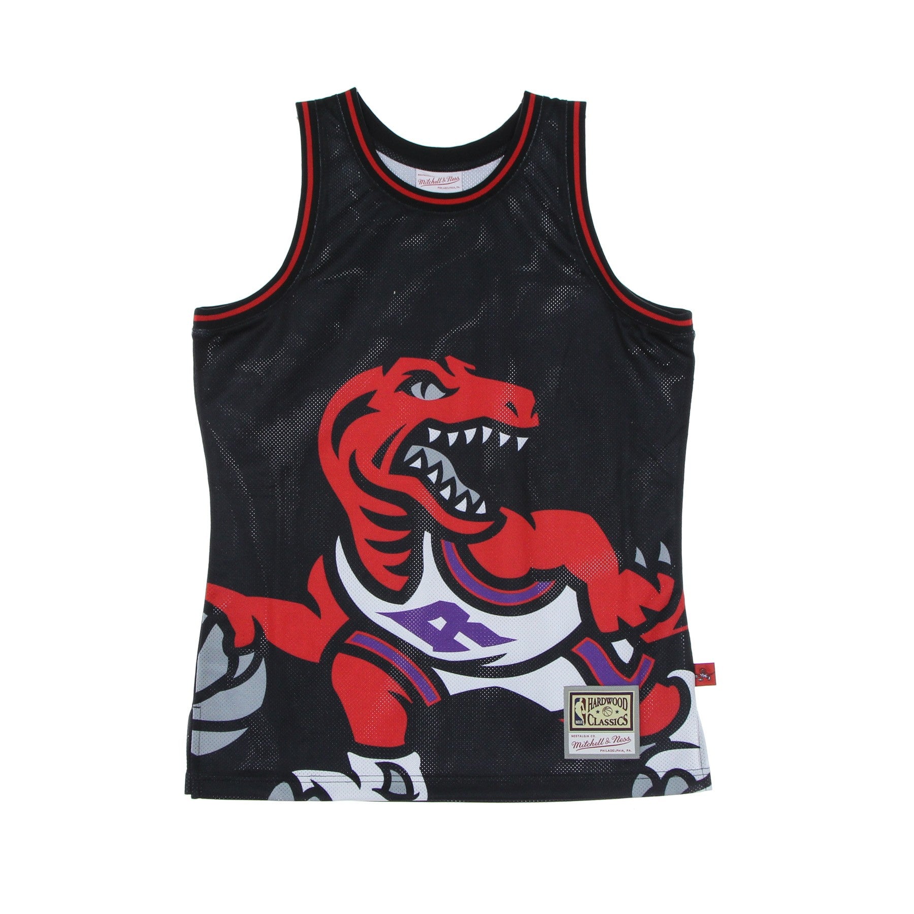 Basketball Type Men's Tank Top Nba Big Face Blown Out Fashion Jersey Hardwood Classics Torrap Black/original Team Colors