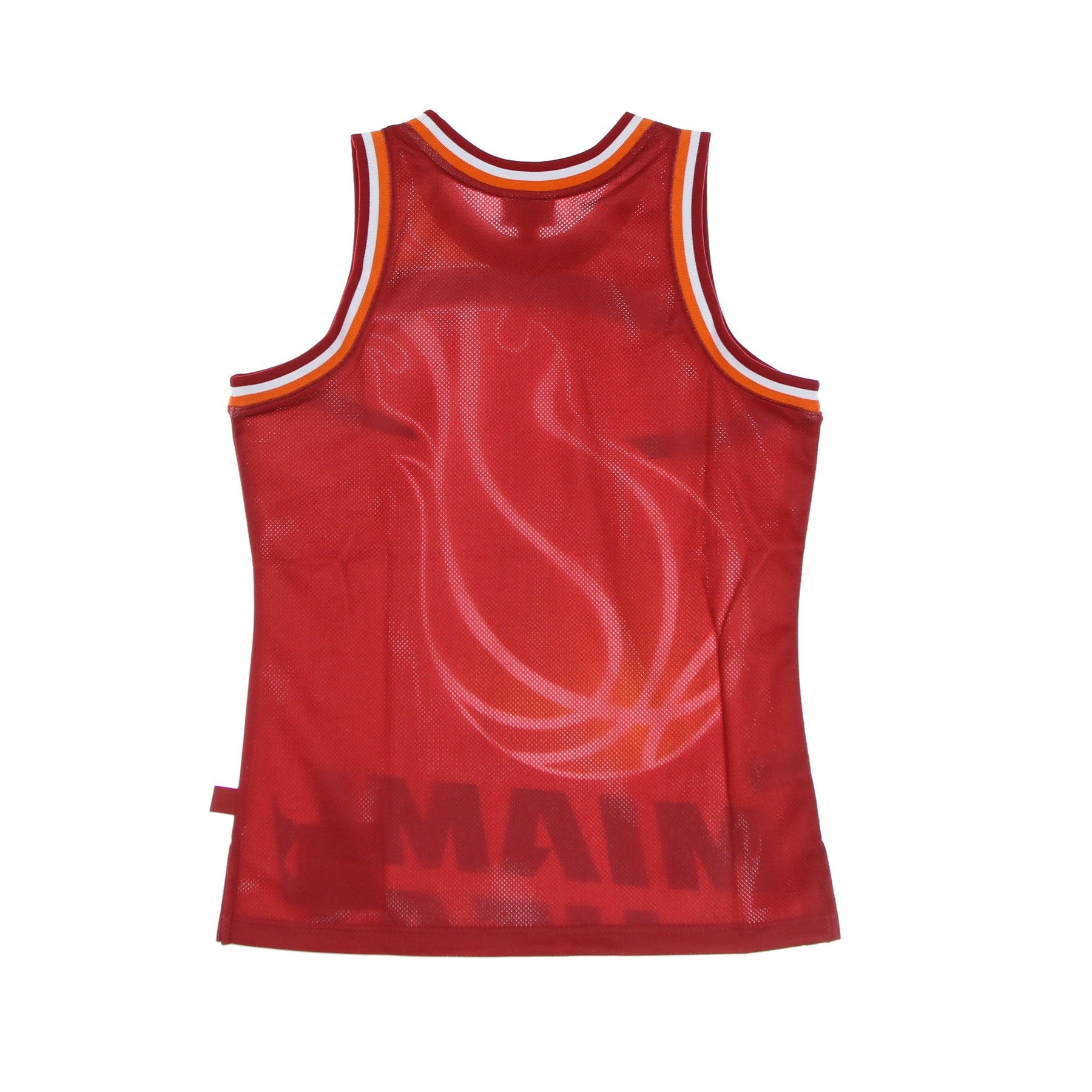 Mitchell & Ness, Canotta Tipo Basket Uomo Nba Big Face Blown Out Fashion Jersey Hardwood Classics Miahea, 