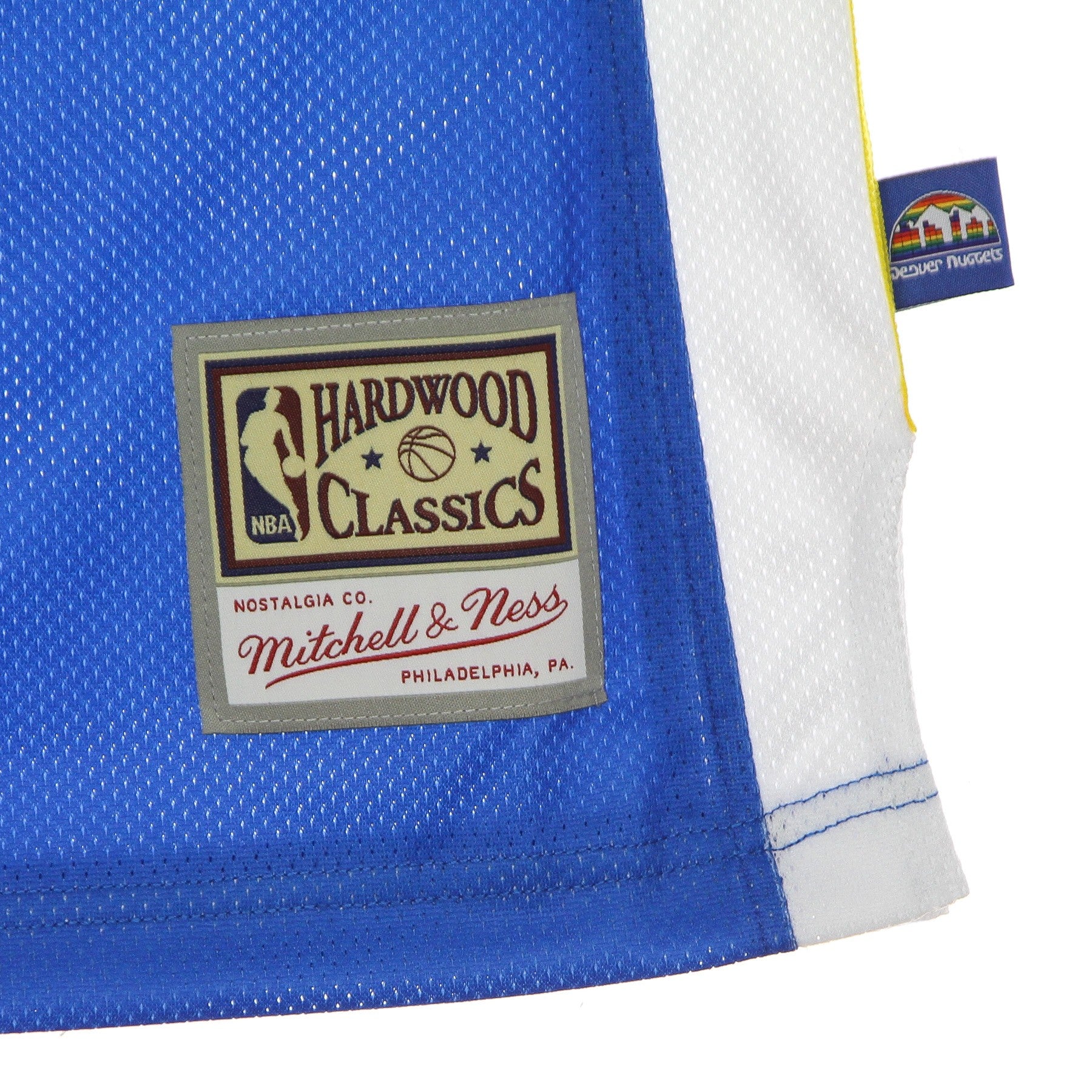 Mitchell & Ness, Canotta Tipo Basket Uomo Nba Big Face Blown Out Fashion Jersey Hardwood Classics Dennug, 