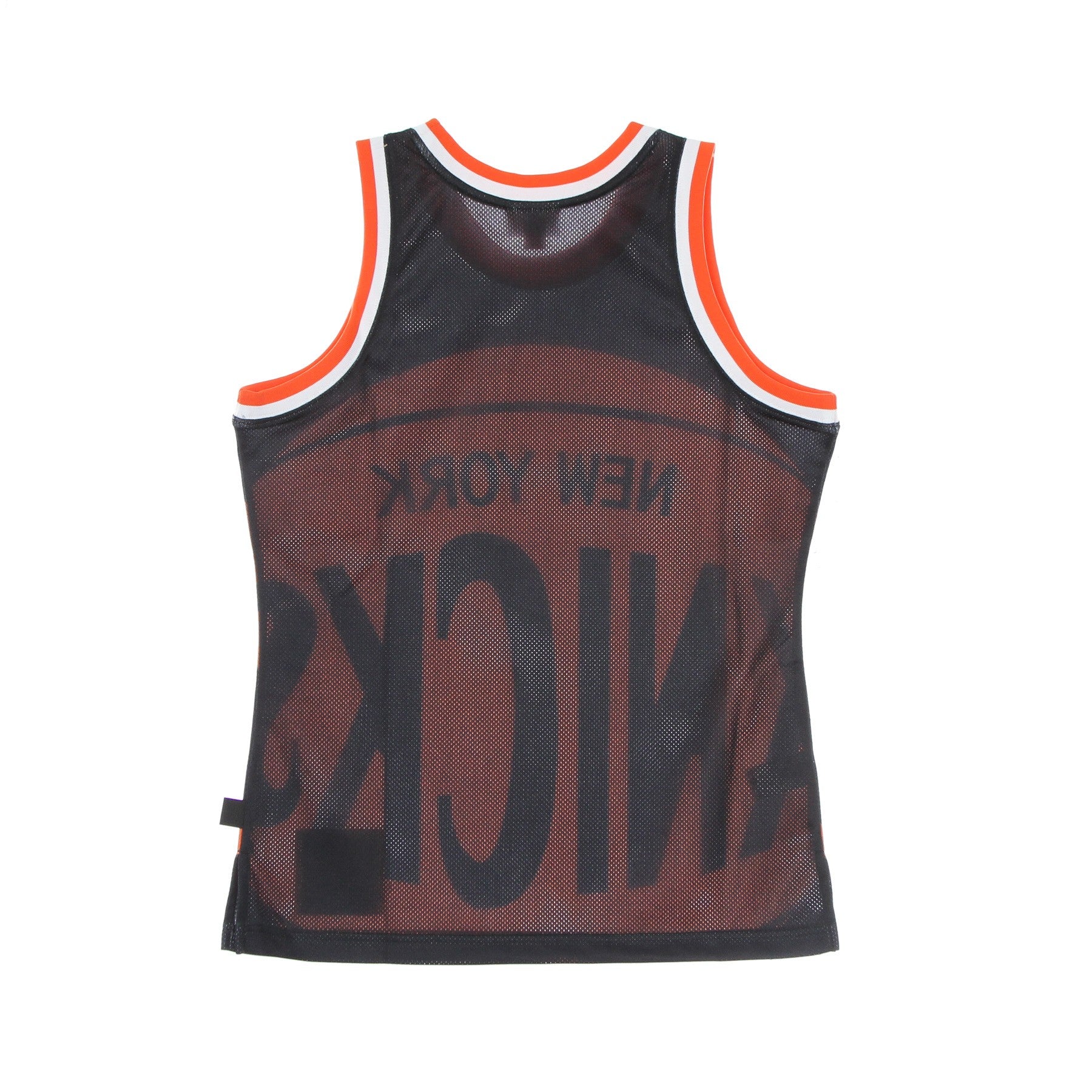 Mitchell & Ness, Canotta Tipo Basket Uomo Nba Big Face Blown Out Fashion Jersey Hardwood Classics Neykni, 