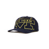 Mitchell & Ness, Cappellino Visiera Piatta Uomo Ncaa Big Logo Deadstock Snapback Micwol, Navy