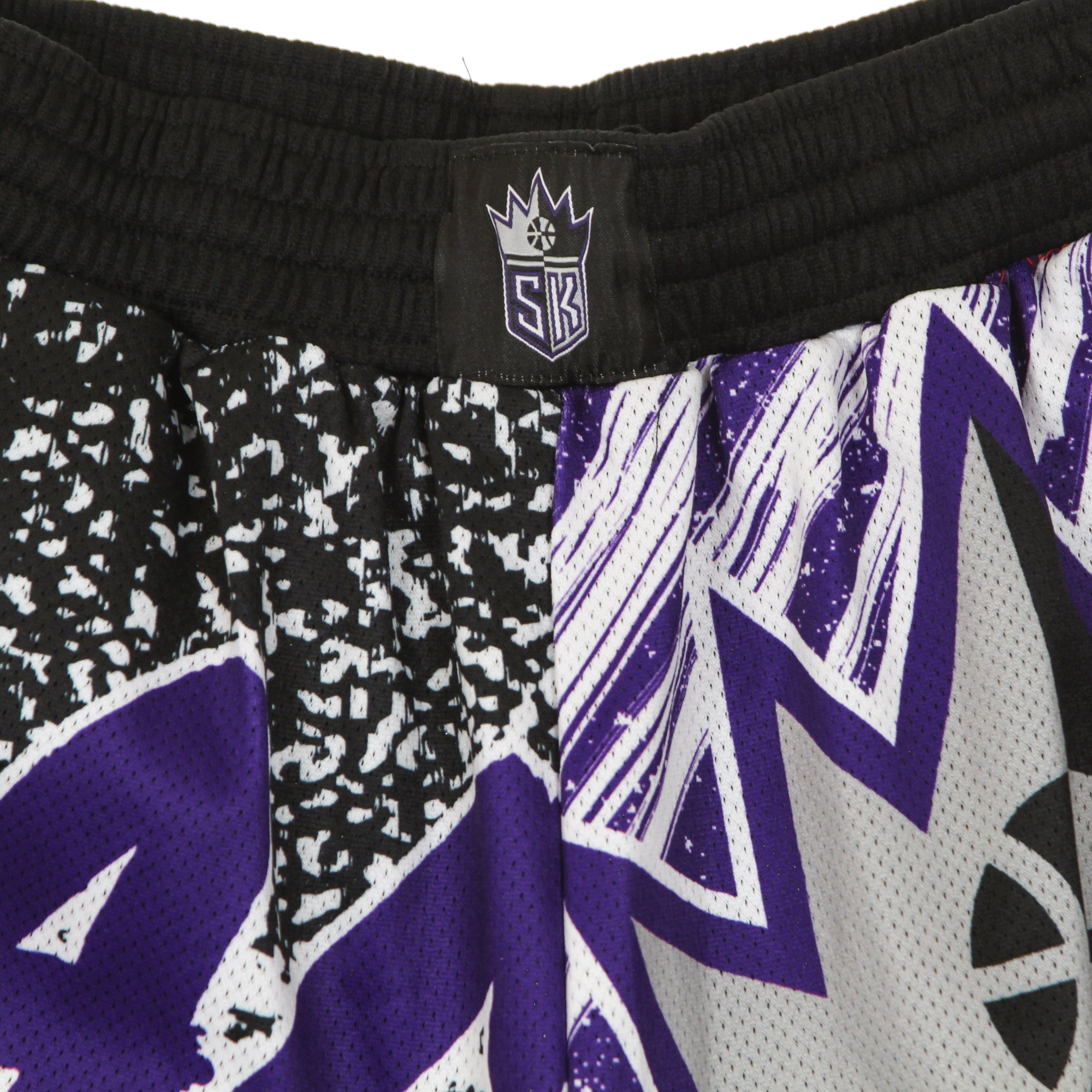 Mitchell & Ness, Pantaloncino Tipo Basket Uomo Nba Jumbotron Sublimated Mesh Shorts Hardwood Classics Sackin, 