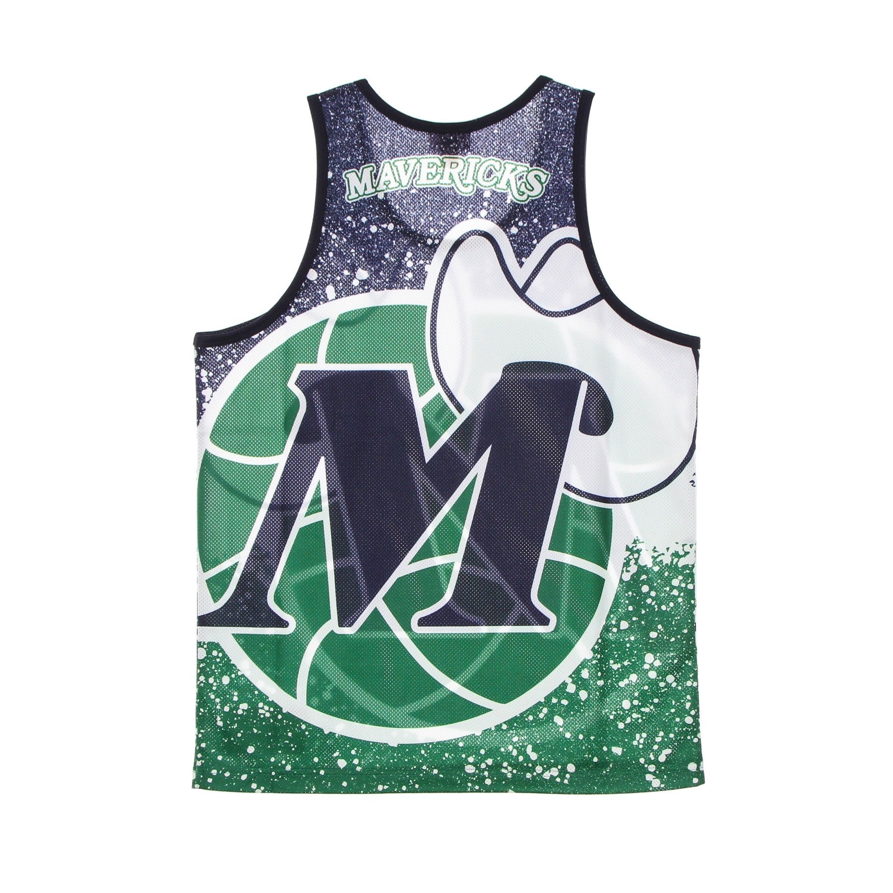 Mitchell & Ness, Canotta Tipo Basket Uomo Nba Jumbotron Sublimated Mesh Tank Hardwood Classics Dalmav, 