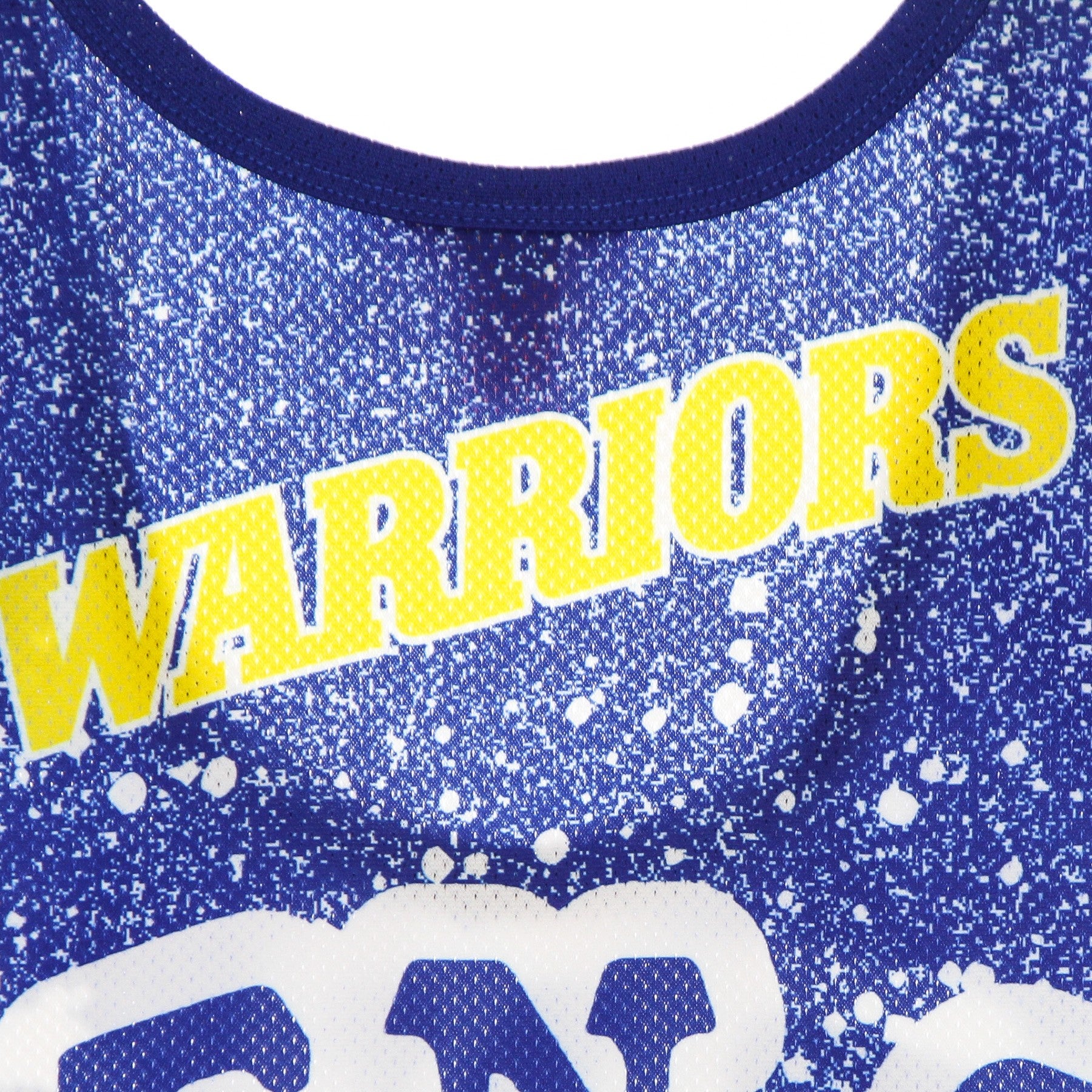 Mitchell & Ness, Canotta Tipo Basket Uomo Nba Jumbotron Sublimated Mesh Tank Hardwood Classics Golwar, 