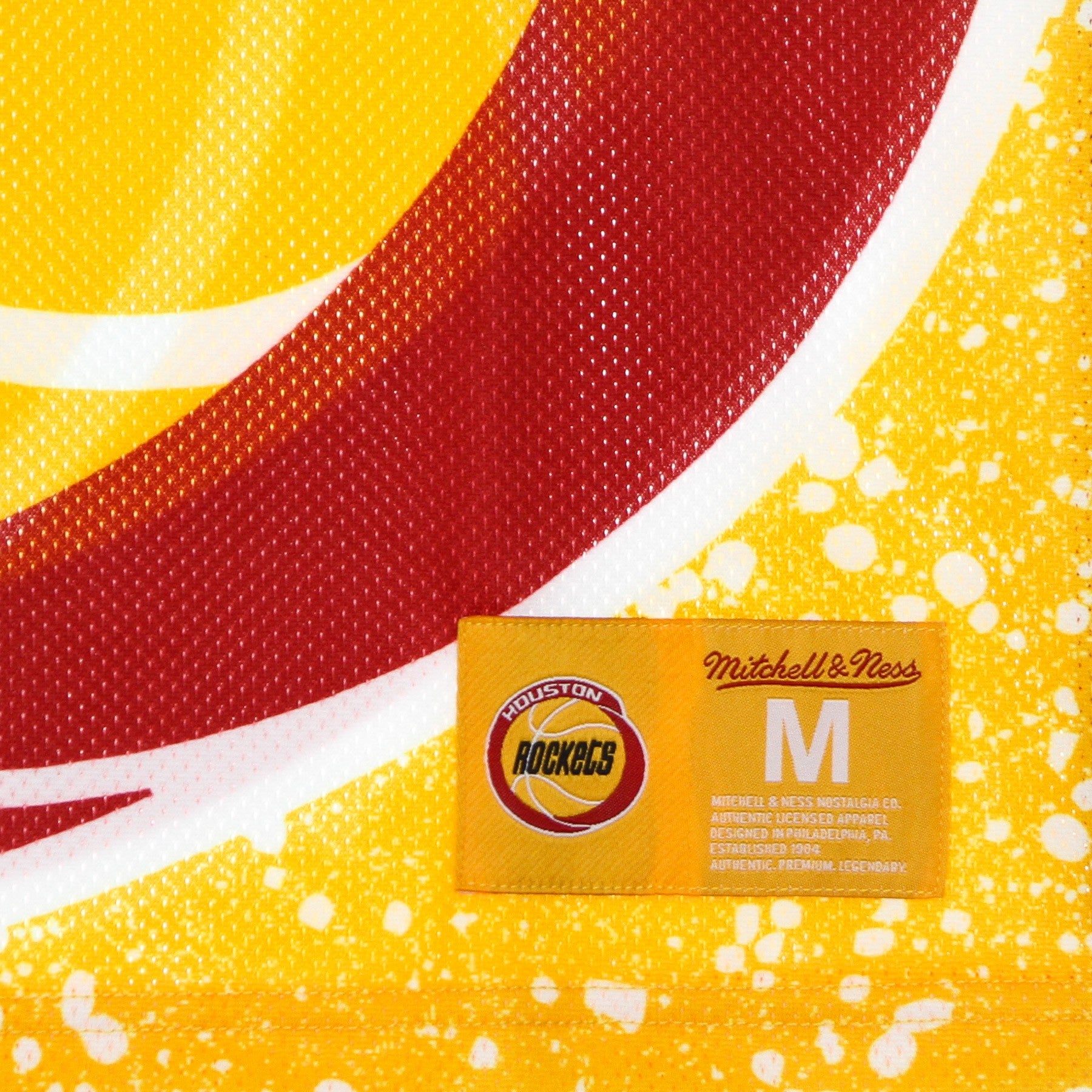 Mitchell & Ness, Canotta Tipo Basket Uomo Nba Jumbotron Sublimated Mesh Tank Hardwood Classics Houroc, 