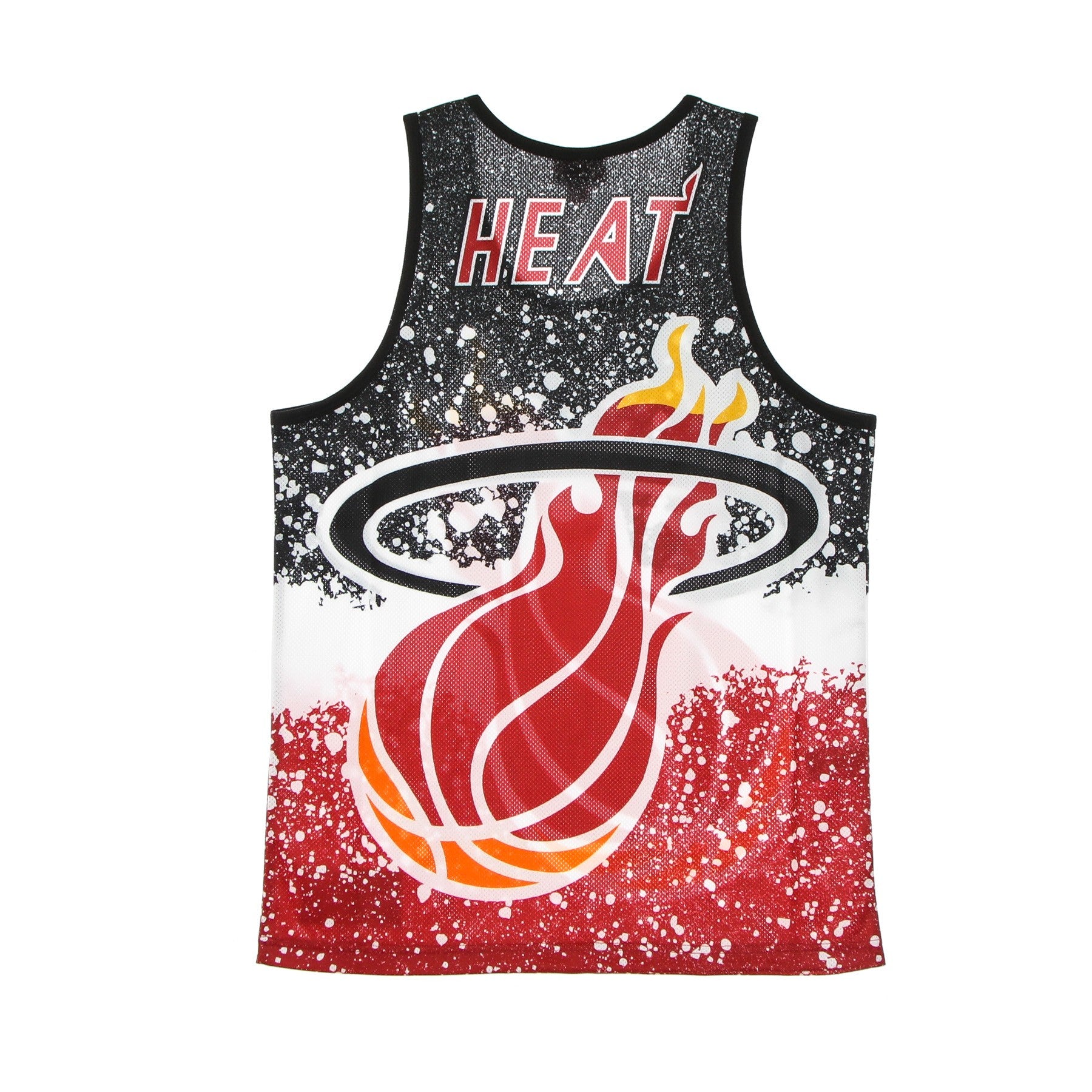 Mitchell & Ness, Canotta Tipo Basket Uomo Nba Jumbotron Sublimated Mesh Tank Hardwood Classics Miahea, 