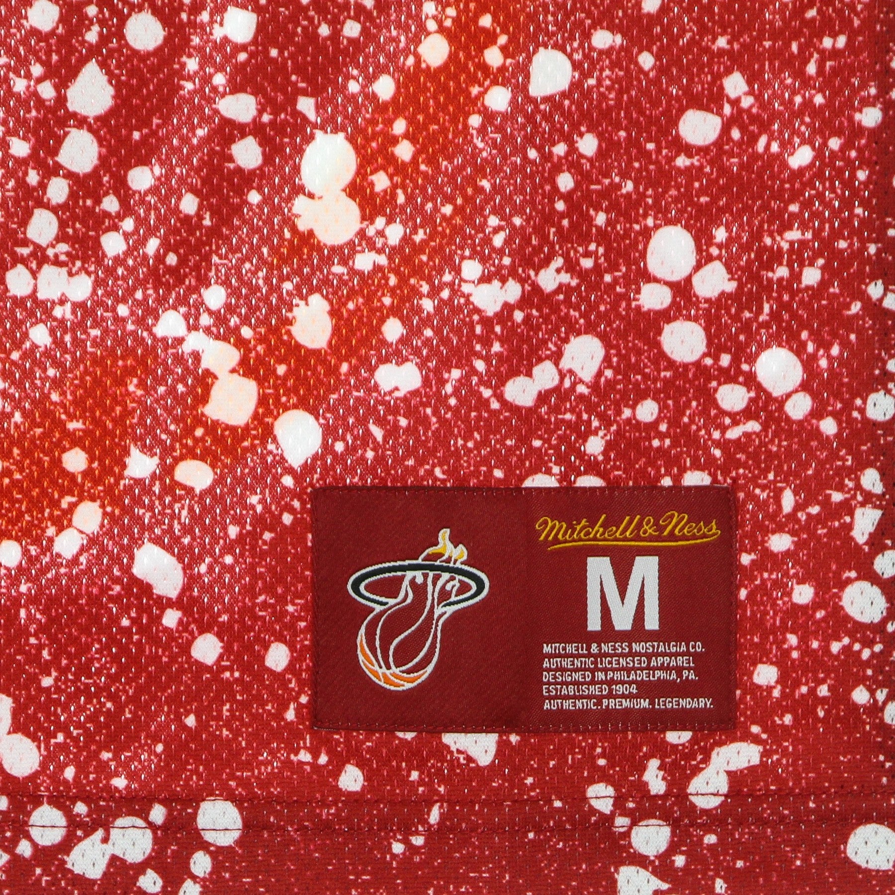 Mitchell & Ness, Canotta Tipo Basket Uomo Nba Jumbotron Sublimated Mesh Tank Hardwood Classics Miahea, 