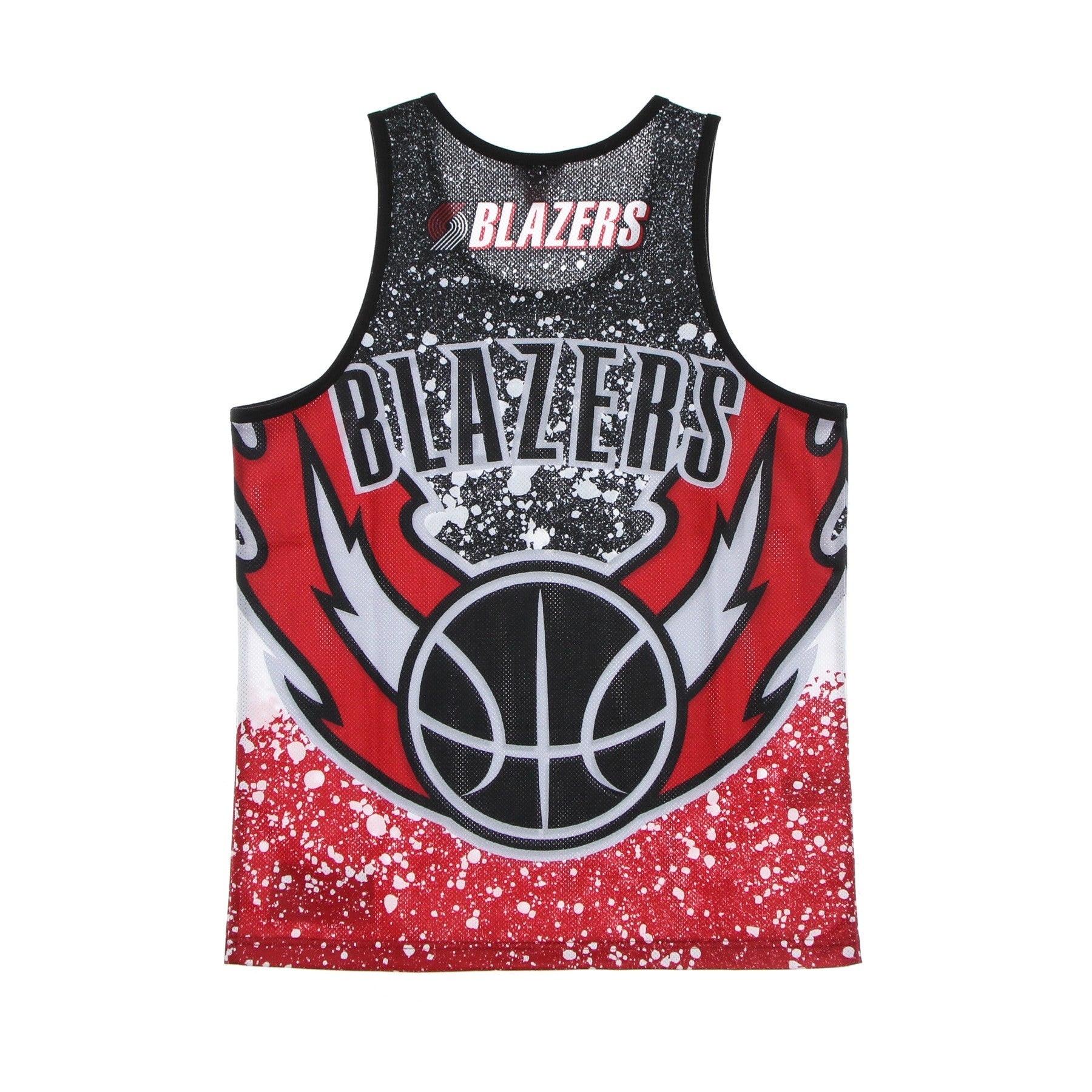 Mitchell & Ness, Canotta Tipo Basket Uomo Nba Jumbotron Sublimated Mesh Tank Hardwood Classics Porbla, 