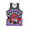 Mitchell & Ness, Canotta Tipo Basket Uomo Nba Jumbotron Sublimated Mesh Tank Hardwood Classics Torrap, Purple/original Team Colors
