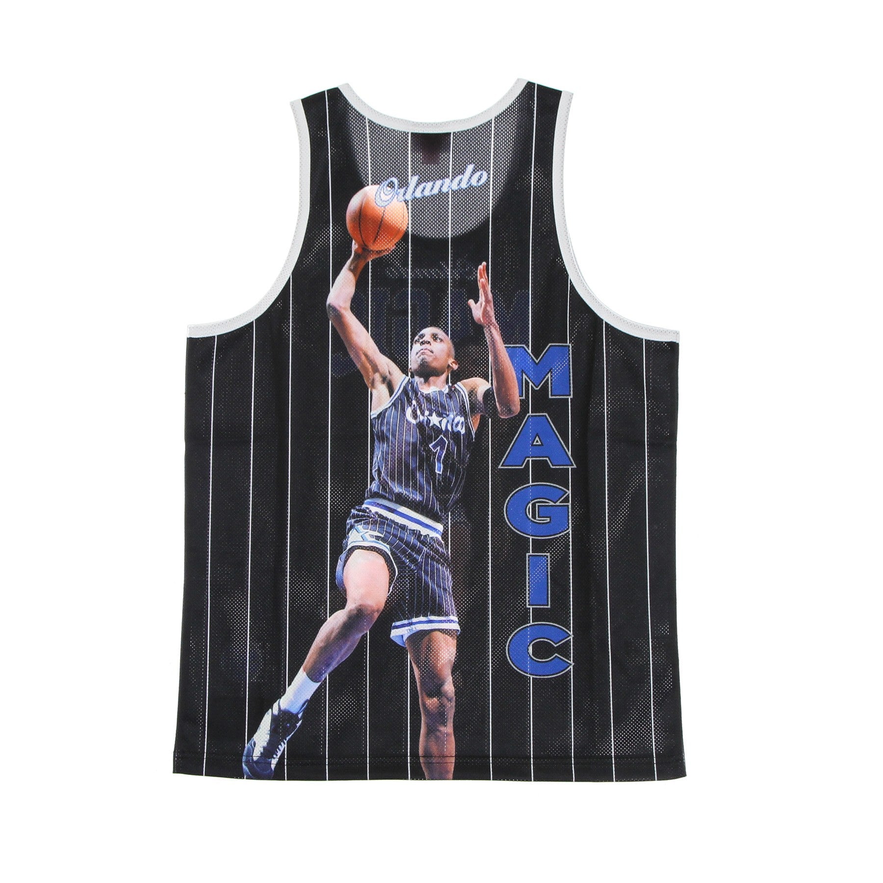 Mitchell & Ness, Canotta Tipo Basket Uomo Nba Behind The Back Tank Penny Hardaway Hardwood Classics Orlmag, 