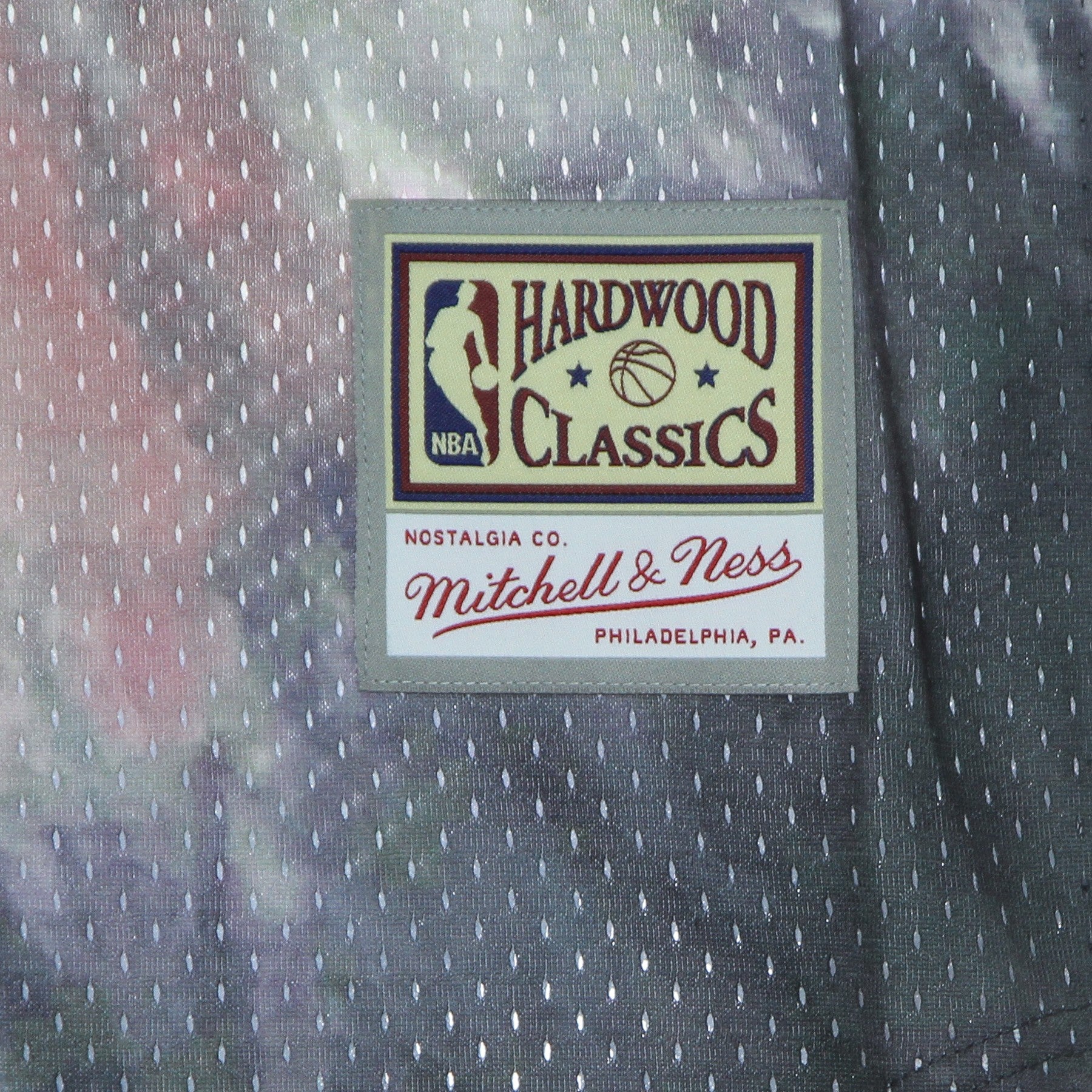 Mitchell & Ness, Casacca Uomo Nba Tie-dye Mesh Jersey Hardwood Classics Chibul, 