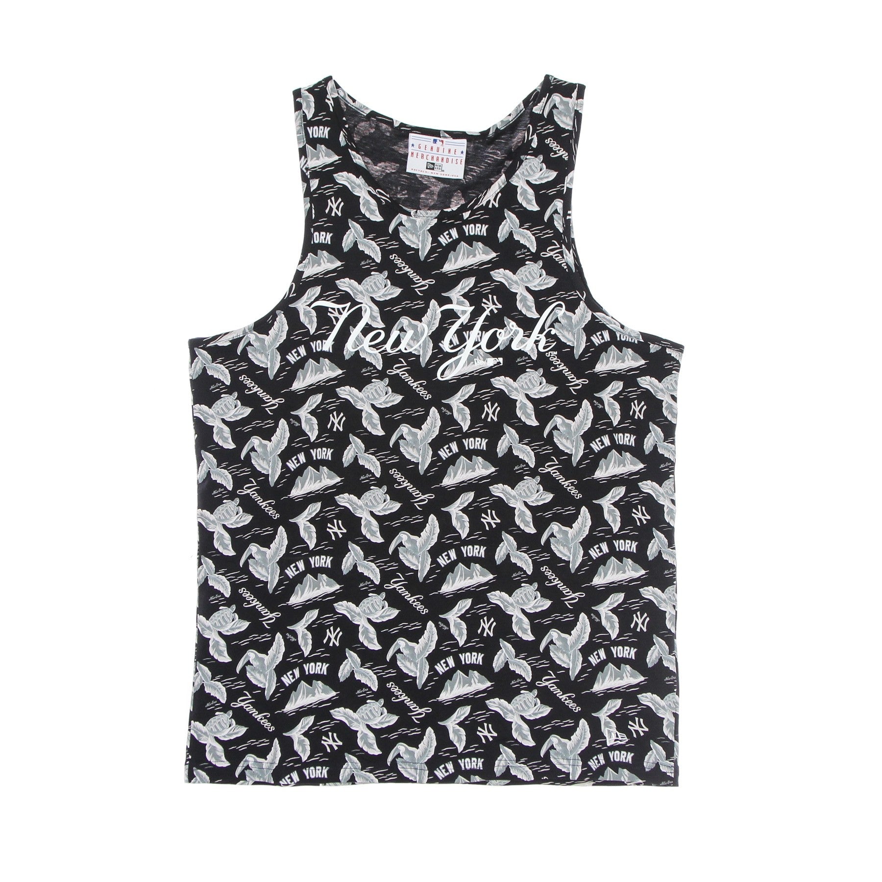 New Era, Canotta Uomo Mlb Island Tank Neyyan, Navy