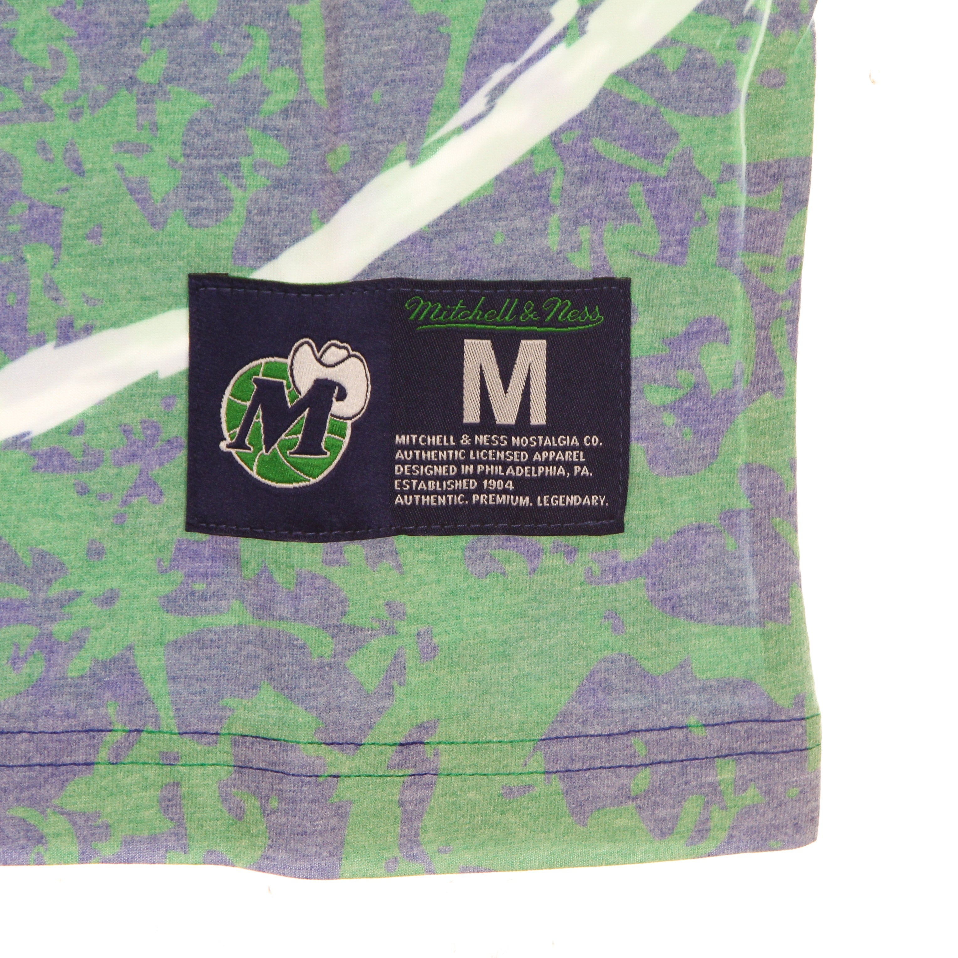 Mitchell & Ness, Maglietta Uomo Nba Jumbotron Tee Hardwood Classics Dalmav, 