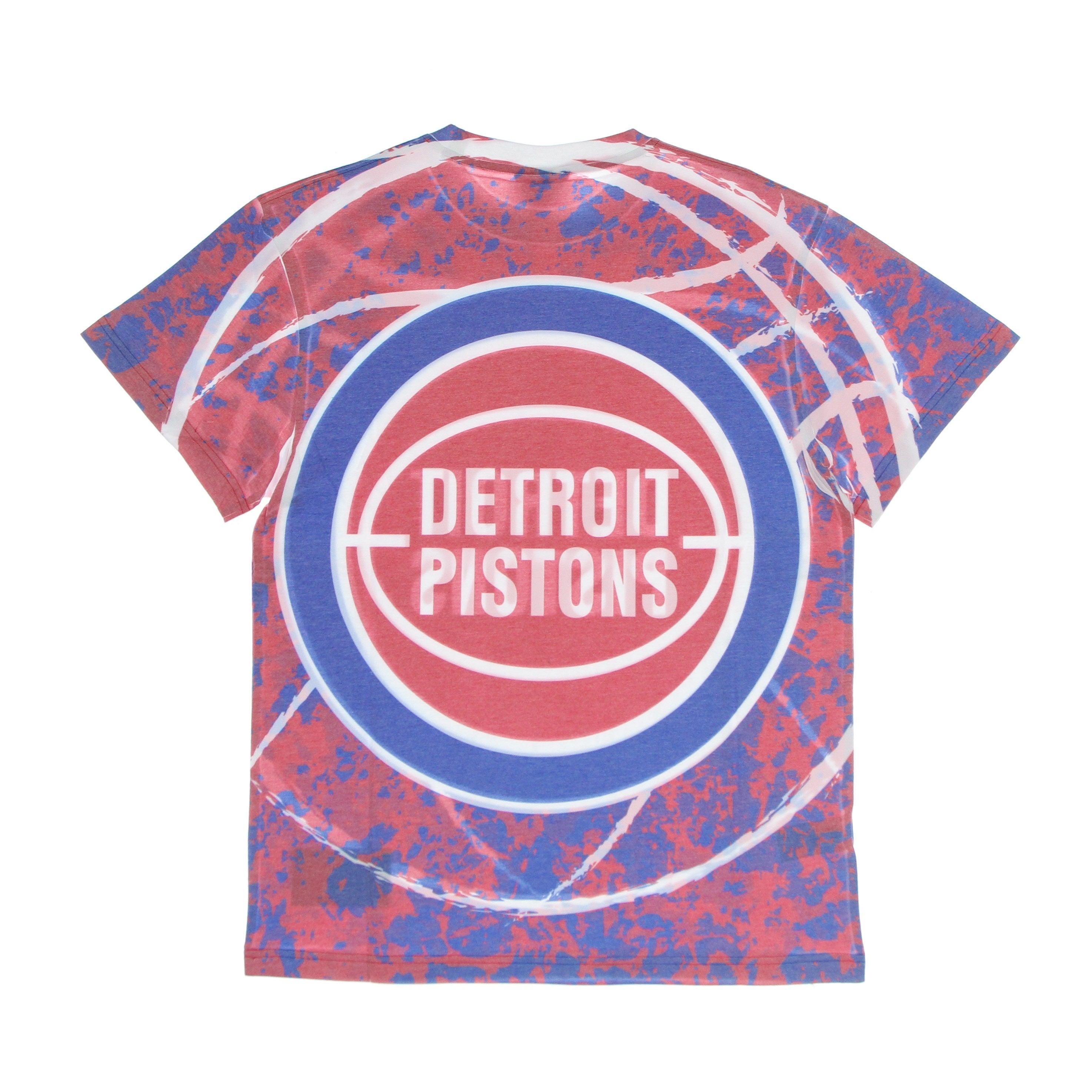 Mitchell & Ness, Maglietta Uomo Nba Jumbotron Tee Hardwood Classics Detpis, 