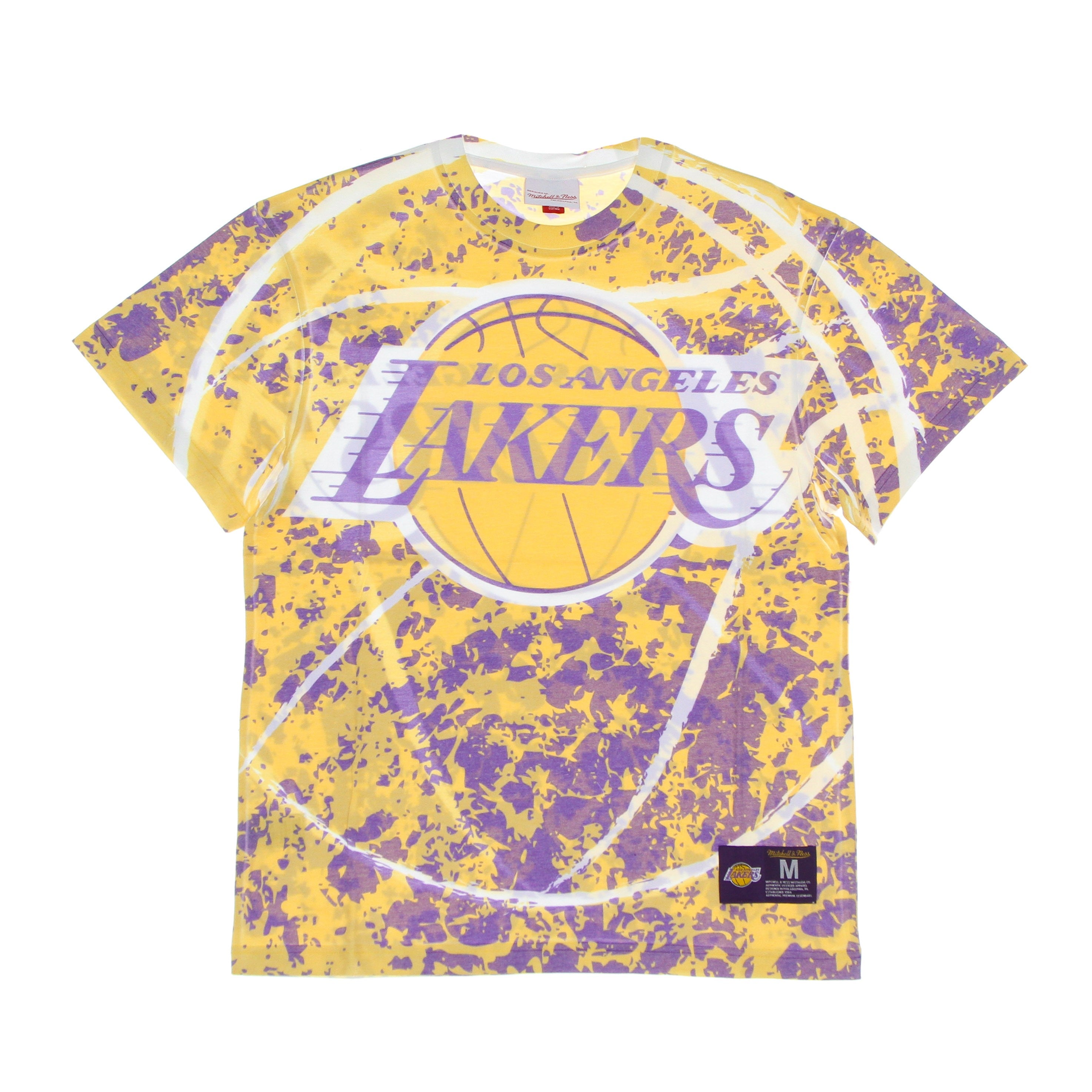 Mitchell & Ness, Maglietta Uomo Nba Jumbotron Tee Hardwood Classics Loslak, 