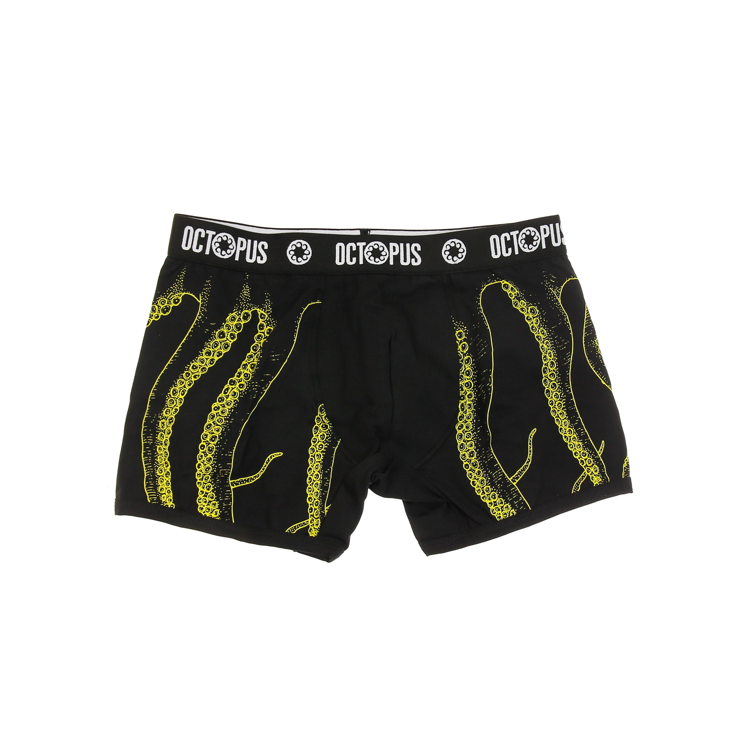Men's Boxer Outline Boxer Black/yellow