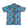 Karmakula, Camicia Manica Corta Uomo Hawaiian Shirt, Pineapple Tourquoise