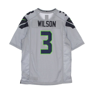 Nike Nfl, Casacca Football Americano Uomo Nfl Game Alternate Jersey No 3 Wilson Seasea, 